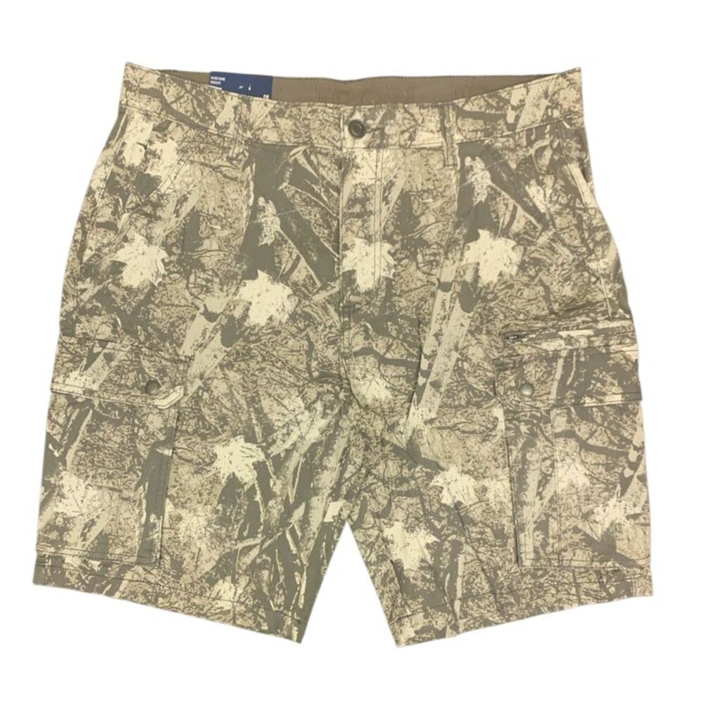 Multi - Iron Clothing Co. Men's Regular Fit Stretch Cargo Short with Side Zipper